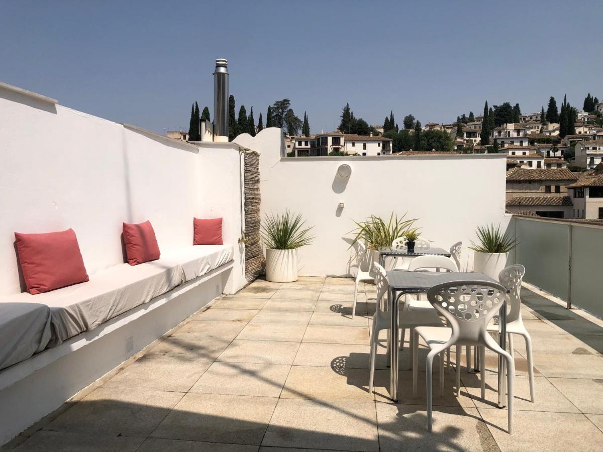 Amazing Loft! Rooftop Terrace! Alhambra Views! Lägenhet Granada Exteriör bild